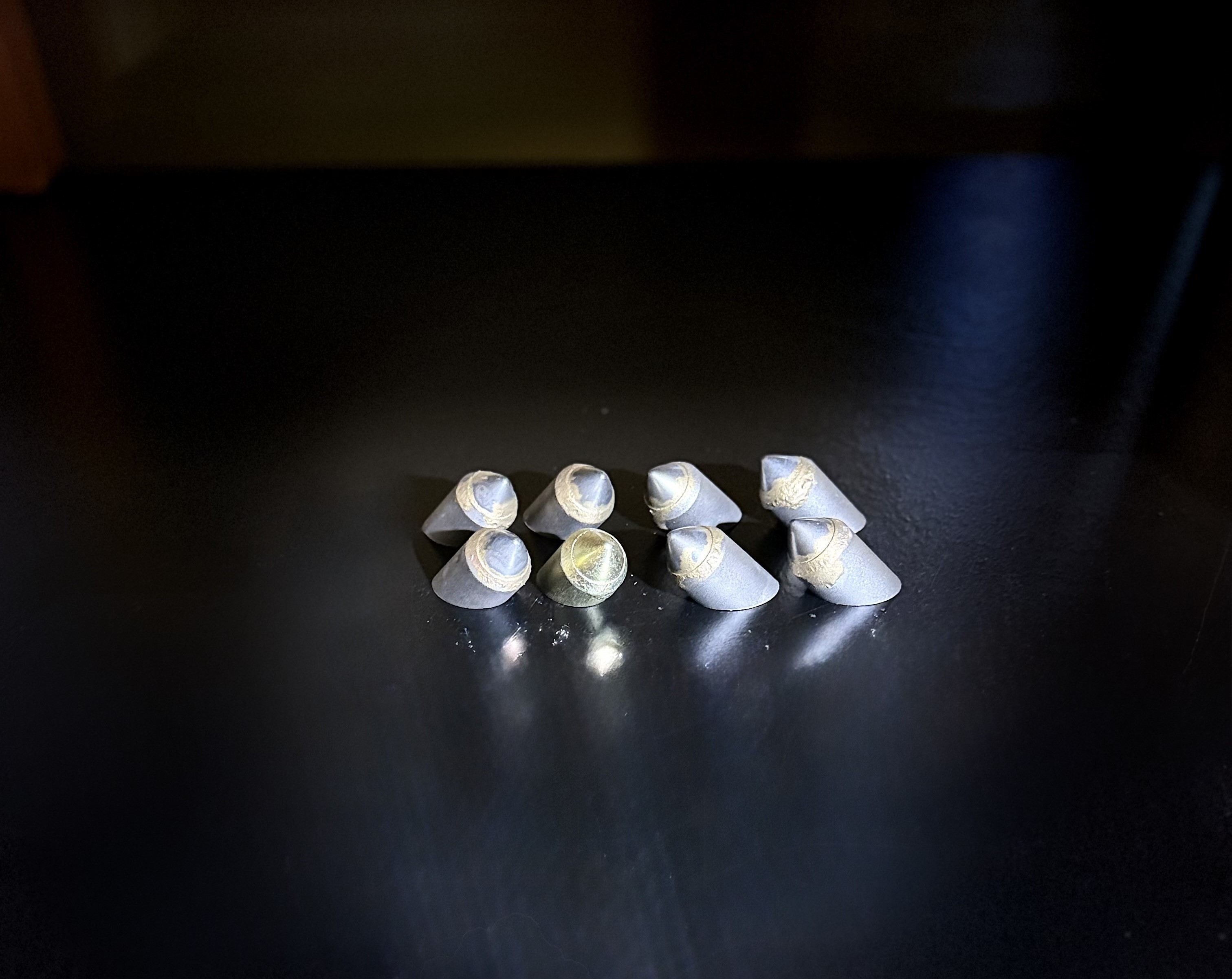 TRİSCAR BR3 FORE KAZIK 25'LİK KESİK UÇ